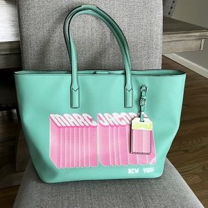 Coated canvas Marc Jacobs tote bag